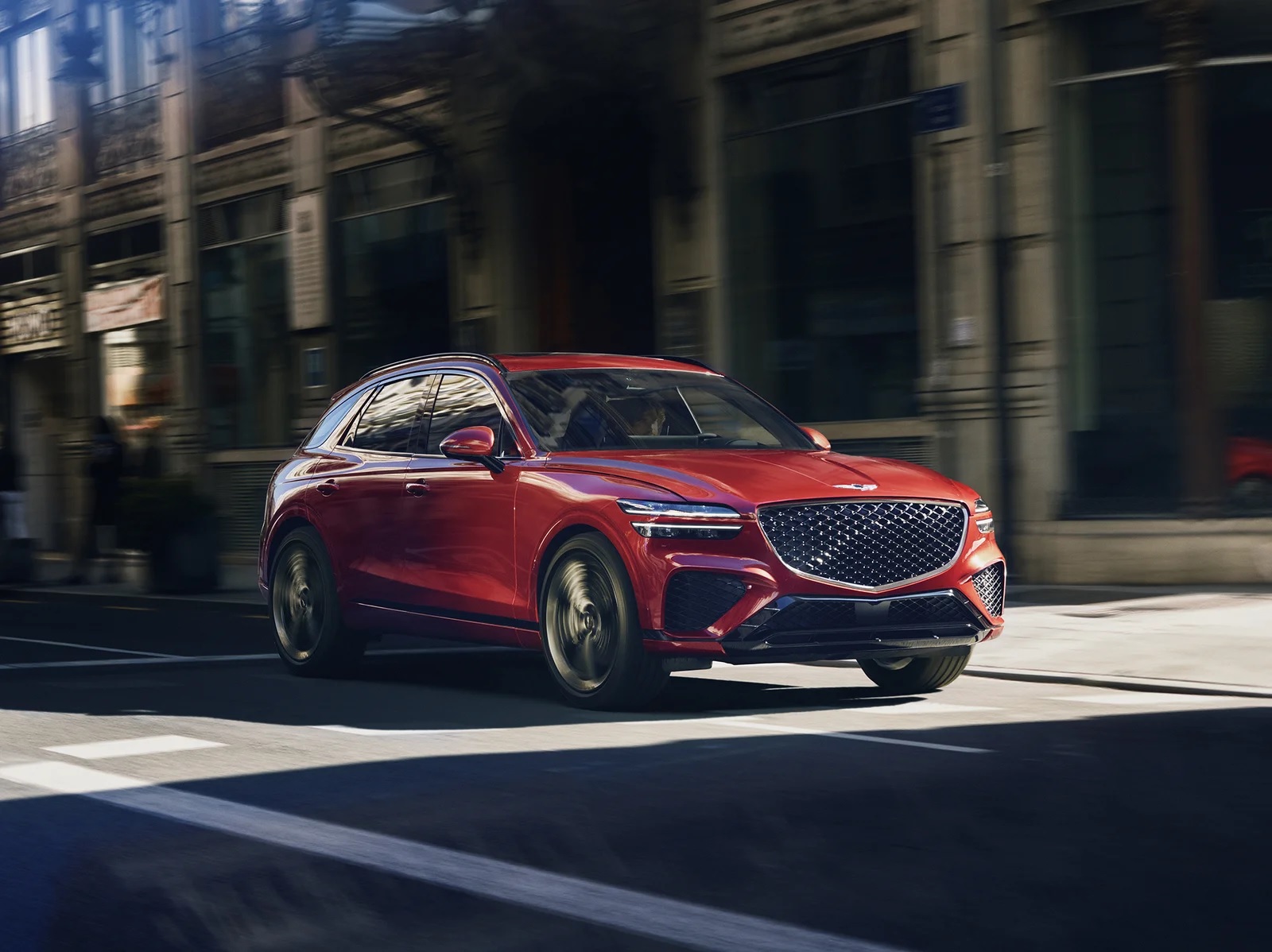 В России начались продажи новых корейских кроссоверов Genesis GV70